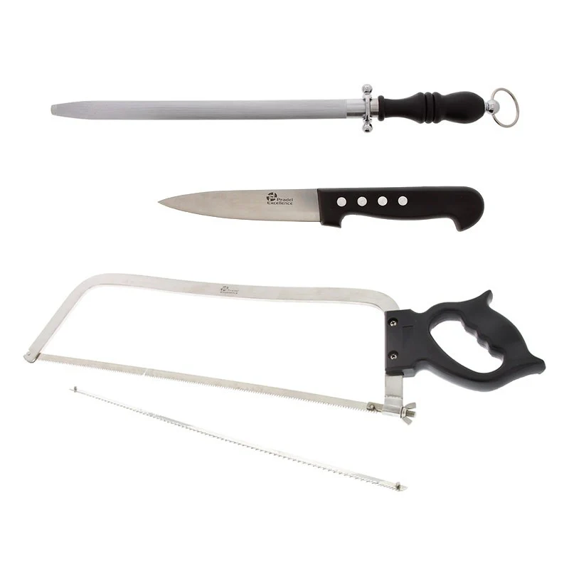 Mallette de Boucher 4 Outils et 5 Couteaux - PRADEL - Image 3