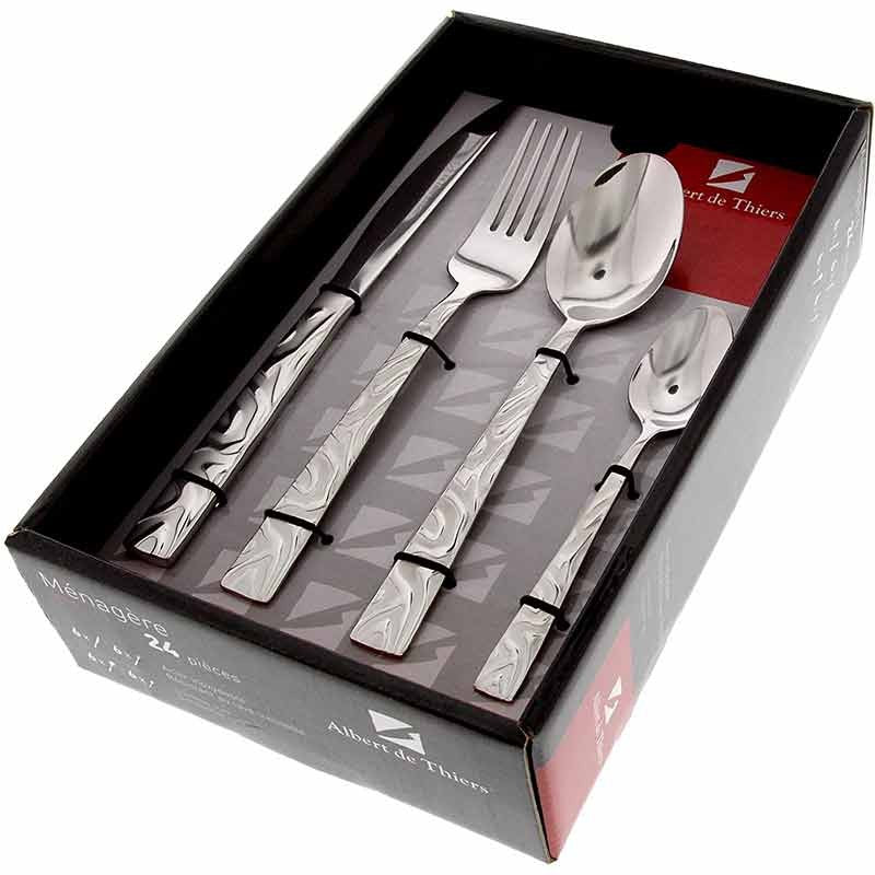 Ménagère Adele 24 Pièces - PRADEL - Image 2