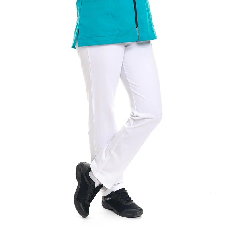 Pantalon Blanc en Jersey Femme - OURY - Image 2