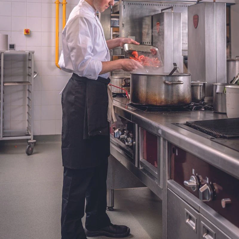 Pantalon de Cuisine Mixte Noir Reglisse - LAFONT CUISINE - Image 6