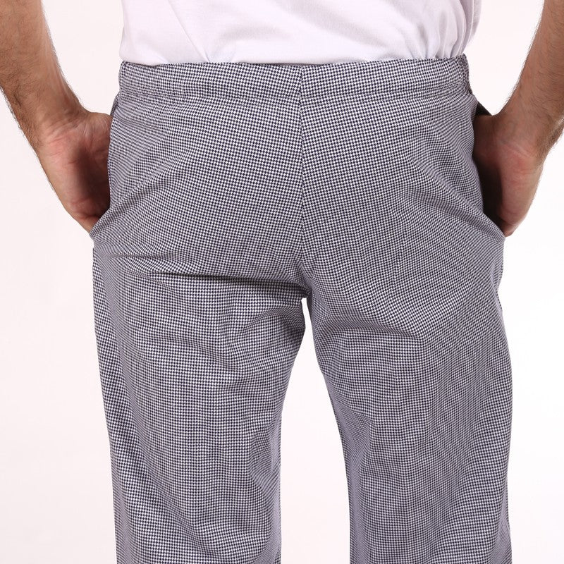 Pantalon de Cuisine Pied de Poule Reglisse - LAFONT CUISINE - Image 2