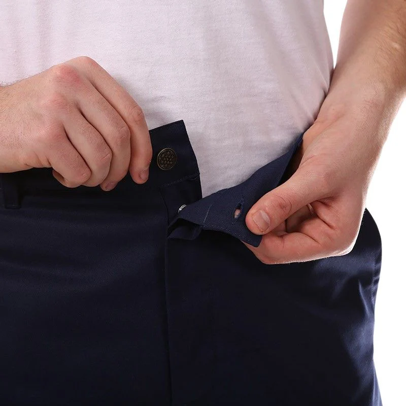 Pantalon de Cuisine Bleu 1 Pli - MANELLI - Image 11