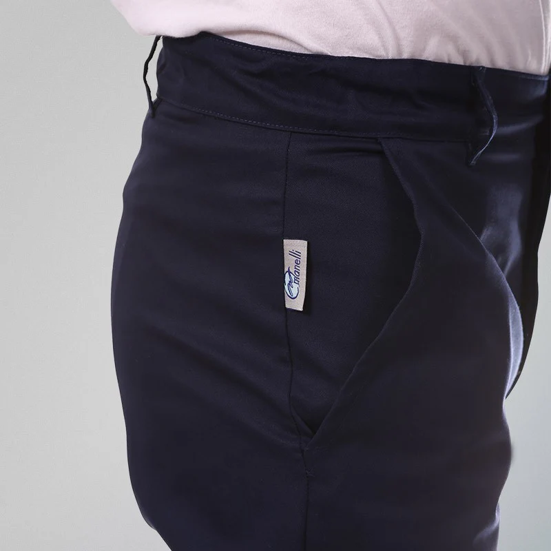 Pantalon de Cuisine Bleu 1 Pli - MANELLI - Image 6