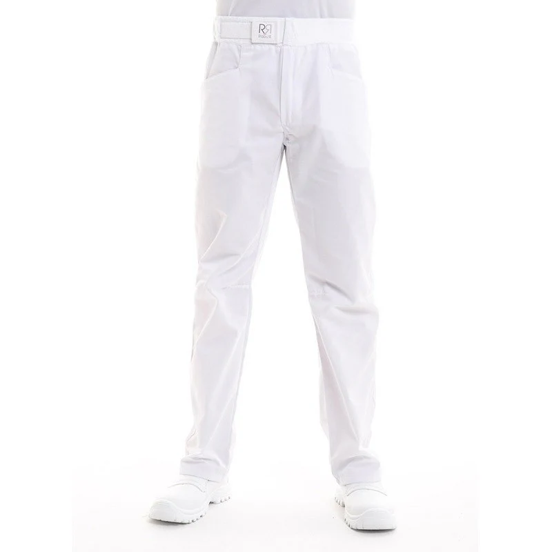 Pantalon de Boulanger Blanc Arenal - ROBUR - Image 4