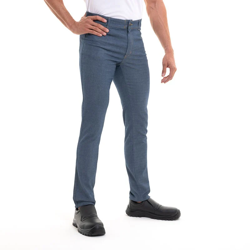 Pantalon de Cuisine en Jean Austin - ROBUR - Image 2
