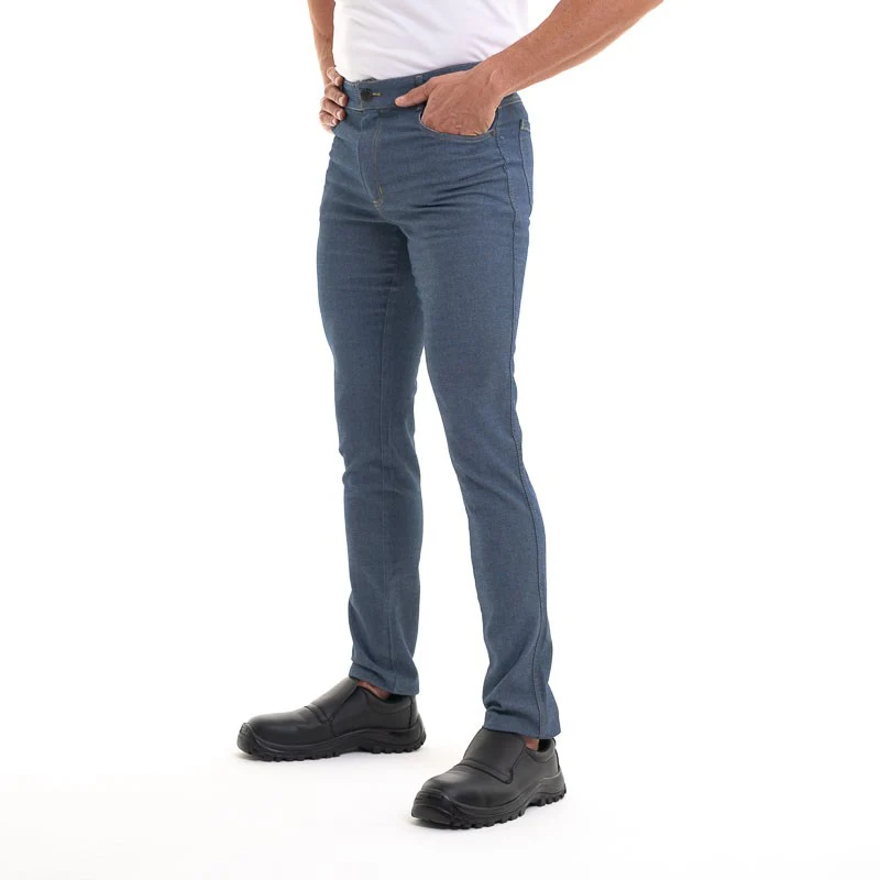 Pantalon de Cuisine en Jean Austin - ROBUR - Image 4