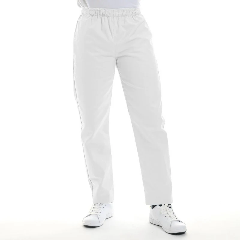 Pantalon de Cuisine Carros Blanc - MANELLI