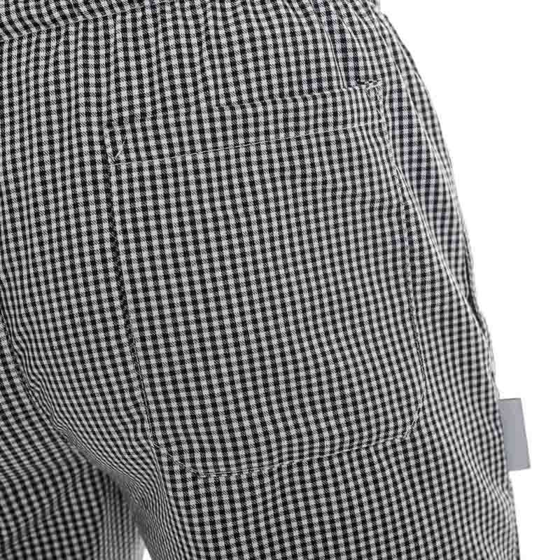 Pantalon de Cuisine Carreaux Noirs - EGOCHEF - Image 4
