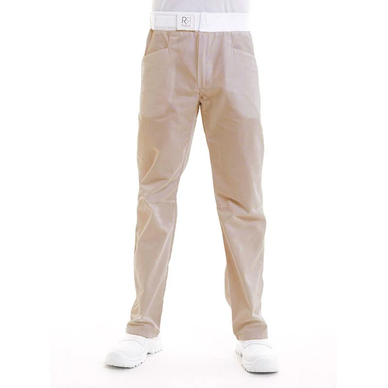 Pantalon de Cuisine Ecru Arenal - ROBUR