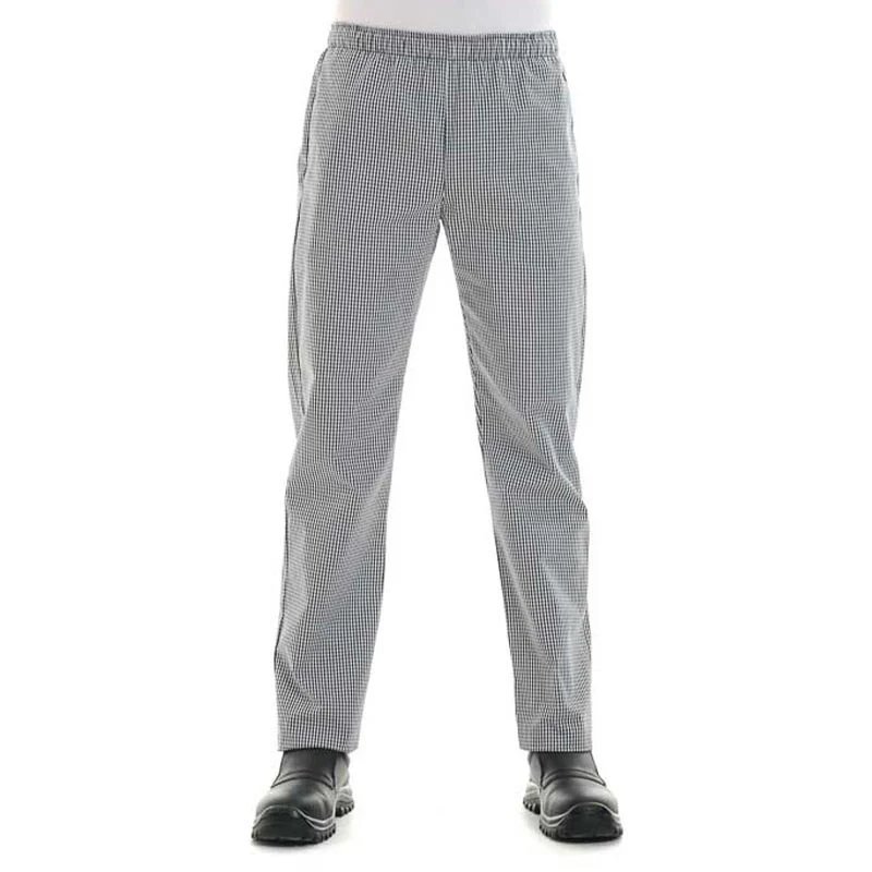 Pantalon de Cuisine Unisexe Petits Carreaux Grande Taille - MANELLI