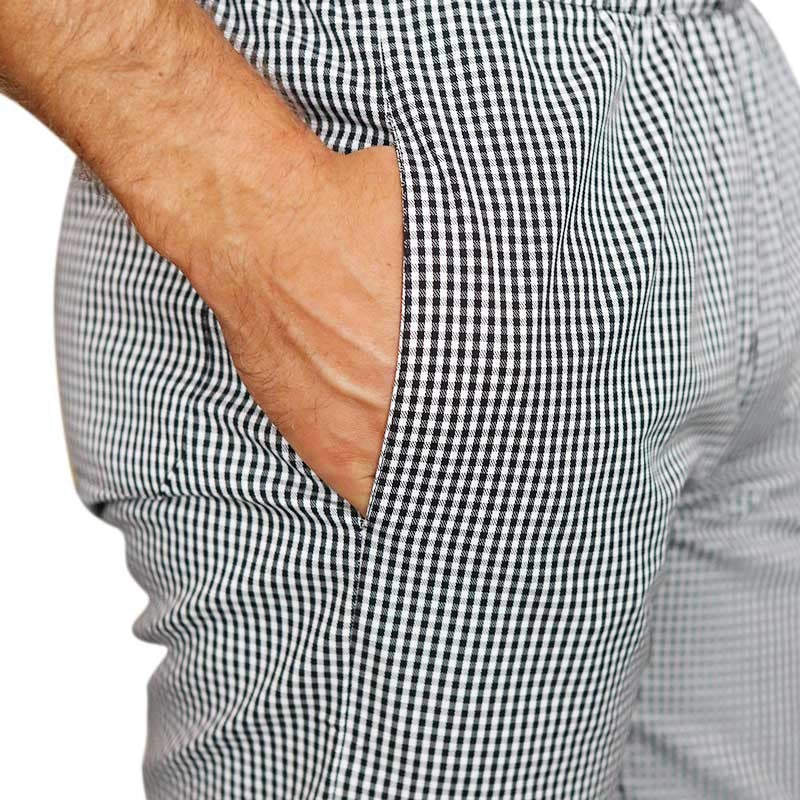 Pantalon de Cuisine Unisexe Petits Carreaux Grande Taille - MANELLI - Image 6