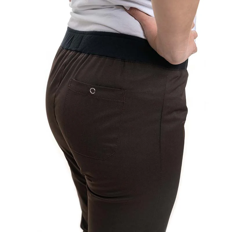 Pantalon de Cuisine Femme Slim - MANELLI - Image 4