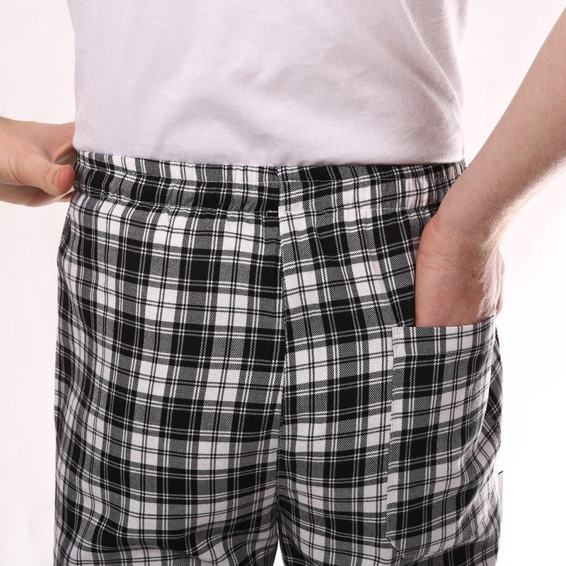Pantalon de Cuisine Carreaux Noir - EGOCHEF - Image 7
