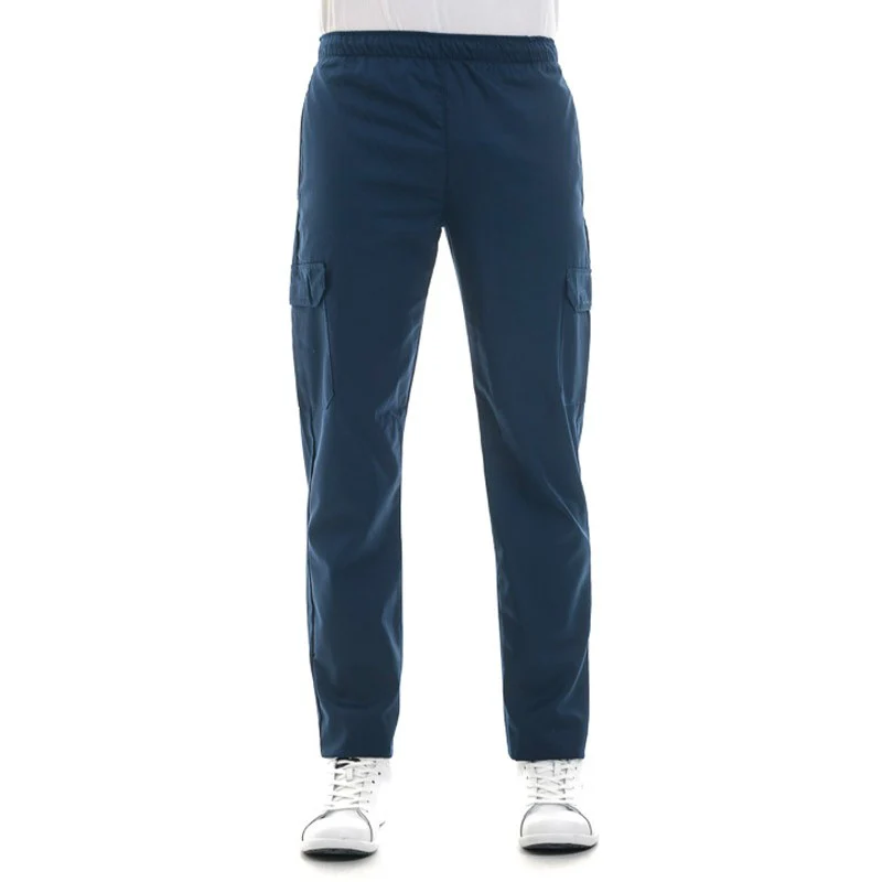 Pantalon de Cuisine Gris Poches Latérales - MANELLI - Image 6
