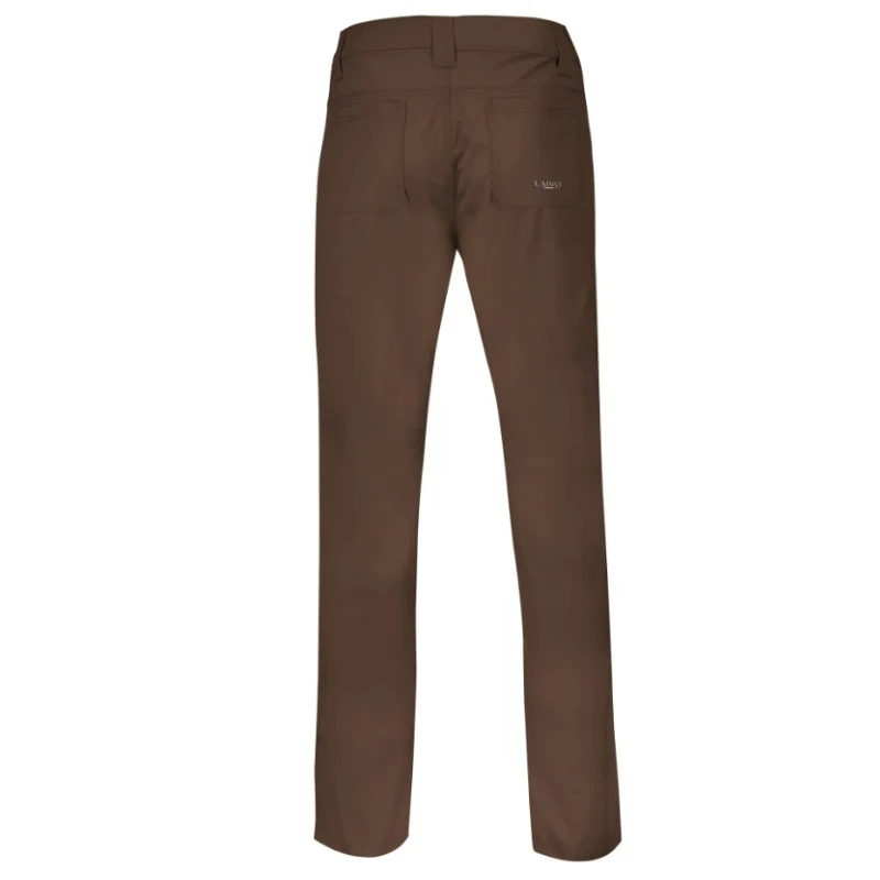 Pantalon de Cuisine Homme Ergonomique 5 Poches Romarin Marron - LAFONT SERVICE - Image 3