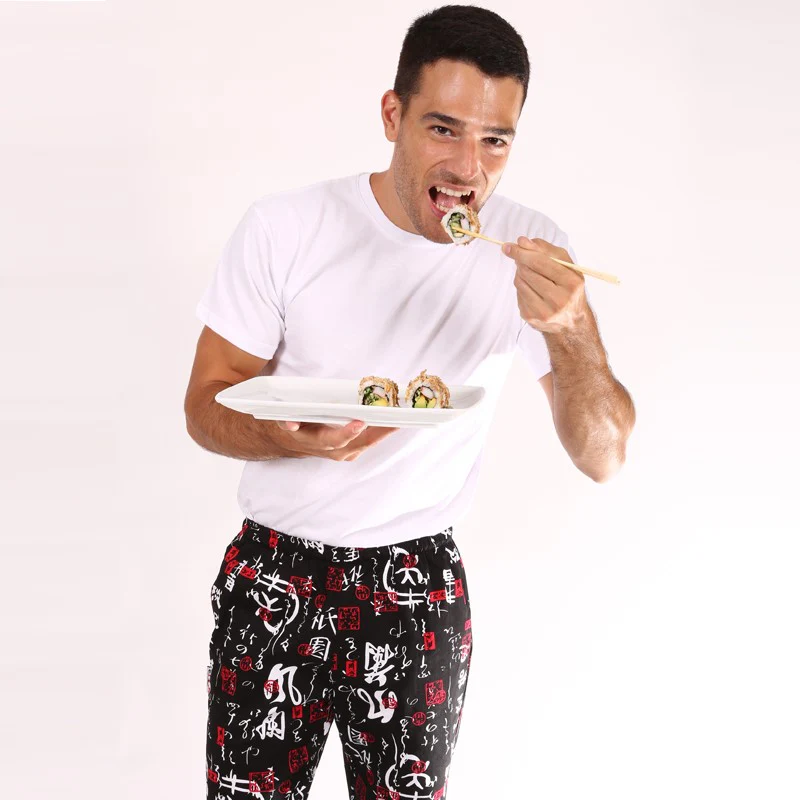 Pantalon de Cuisine Asiatique - EGOCHEF - Image 8
