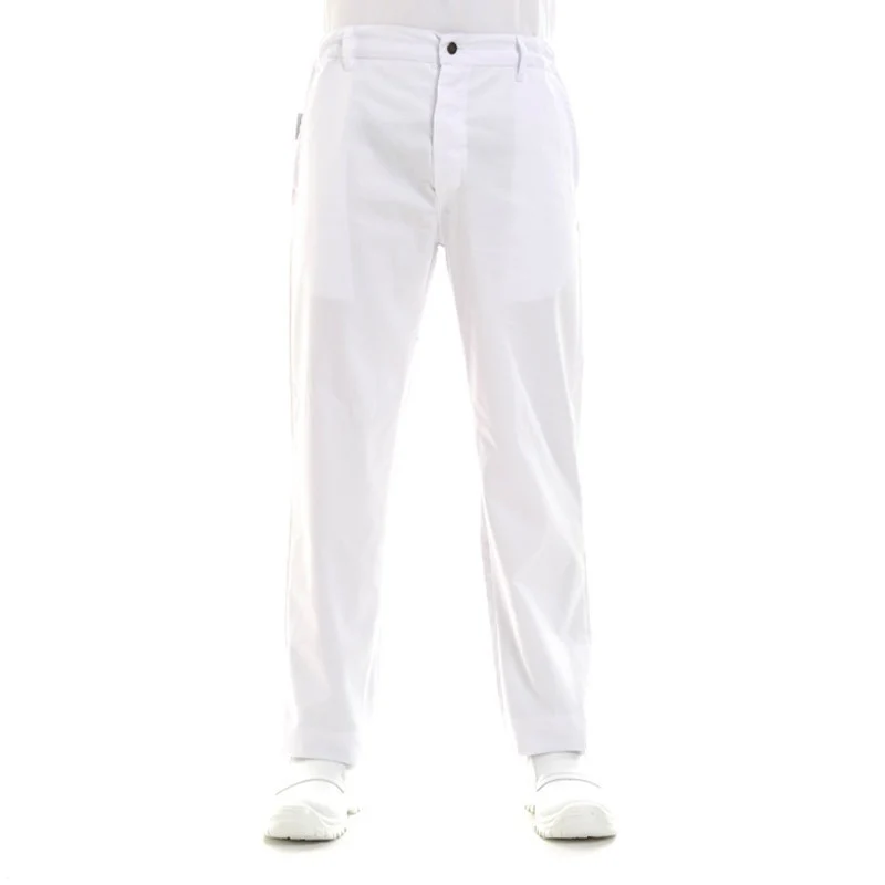 Pantalon de Cuisine Homme Louis Noir à Boutons - MANELLI - Image 7
