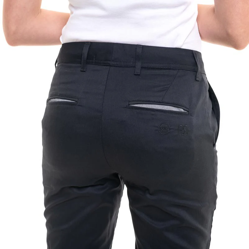 Pantalon De Cuisine Noir Femme Cambia 37.5 - ROBUR - Image 5