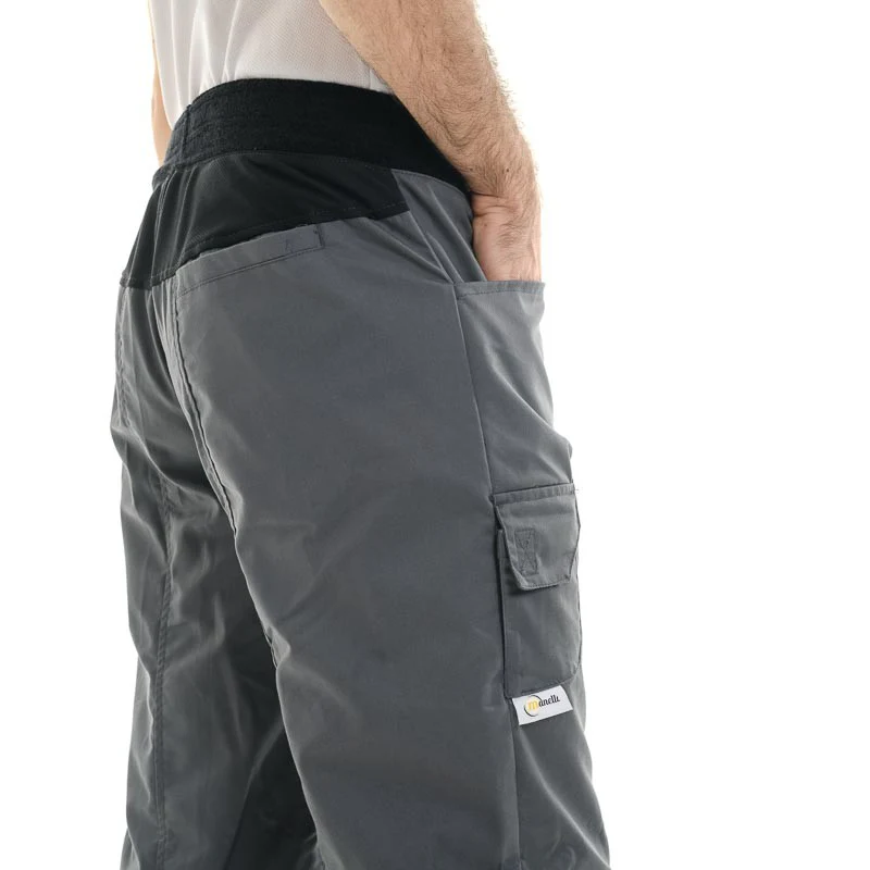 Pantalon de Cuisine Respirant Gris - MANELLI - Image 3