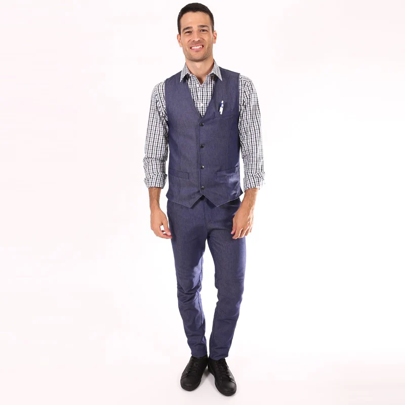 Pantalon de Serveur Jean - PROFI DRESS - Image 3