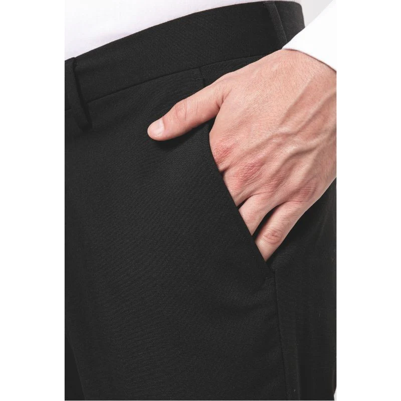 Pantalon de Service Homme Ajusté - KARIBAN - Image 3