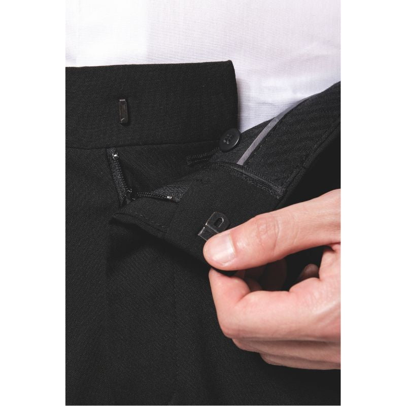 Pantalon de Service Homme Ajusté - KARIBAN - Image 4