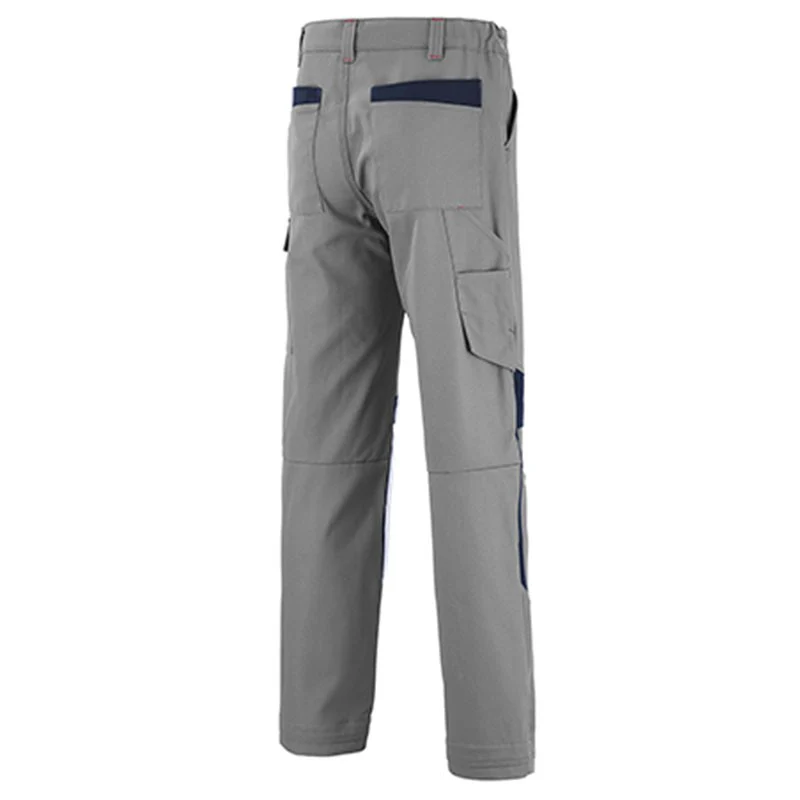 Pantalon de Travail Homme Acier et Marine - ADOLPHE LAFONT - Image 2