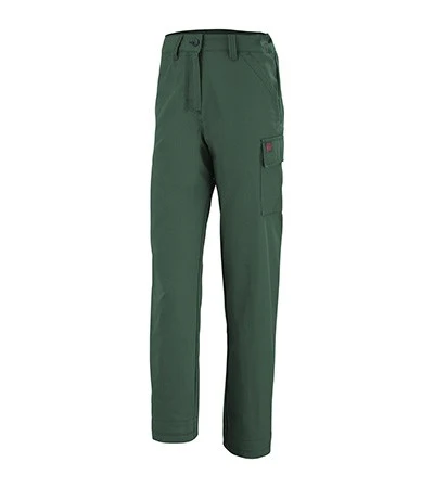 Pantalon de Travail Femme Vert Foncé - ADOLPHE LAFONT - Image 2