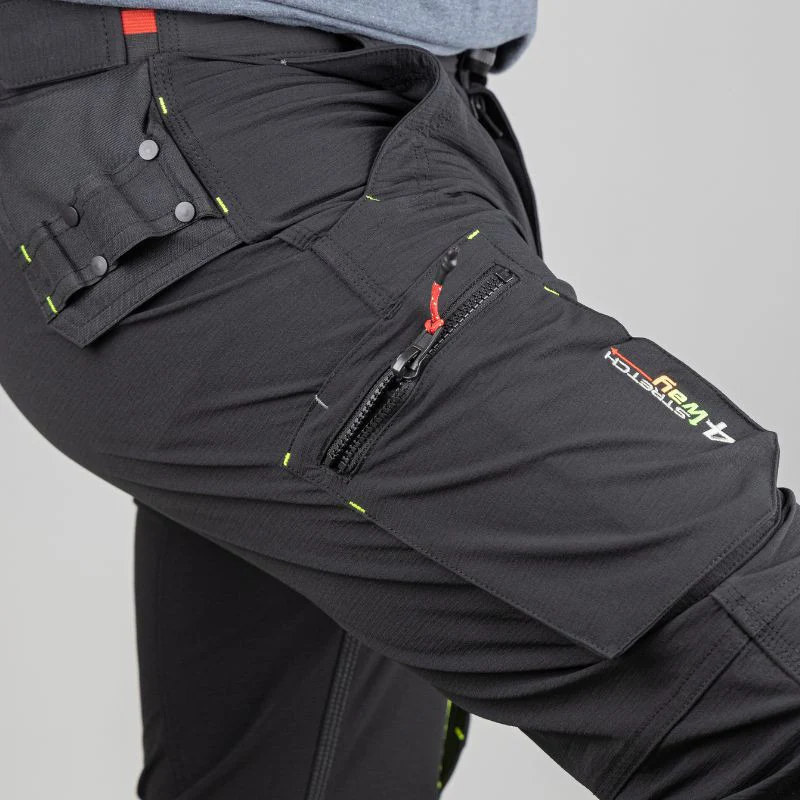 Pantalon de Travail Homme 4WAY Ultra-Stretch Zéro Métal - LMA - Image 3