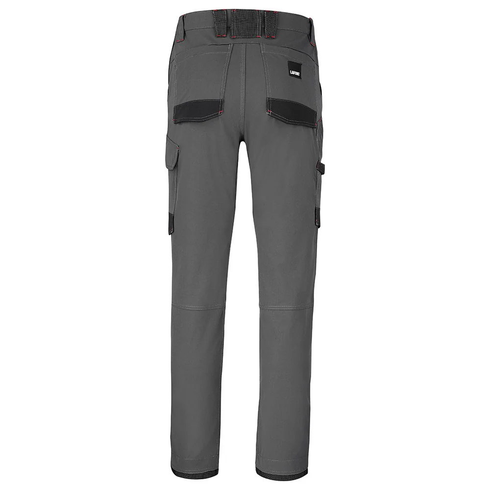 Pantalon de Travail Homme Stretch Ruler Charcoal/Noir - ADOLPHE LAFONT - Image 3