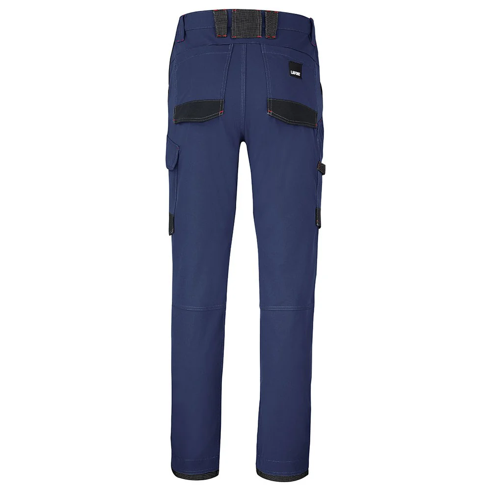 Pantalon de Travail Homme Stretch Ruler Marine / Noir - ADOLPHE LAFONT - Image 3