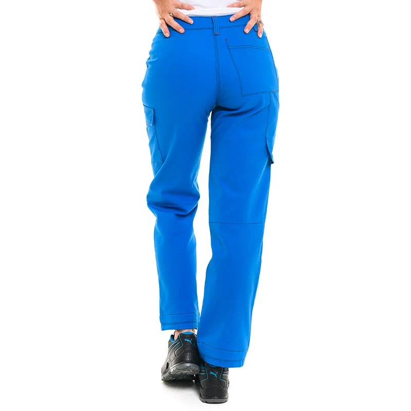 Pantalon de Travail Femme Jade Bleu Azur - ADOLPHE LAFONT - Image 3