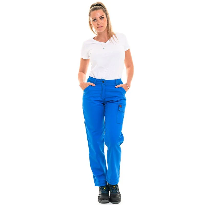 Pantalon de Travail Femme Jade Bleu Azur - ADOLPHE LAFONT - Image 5