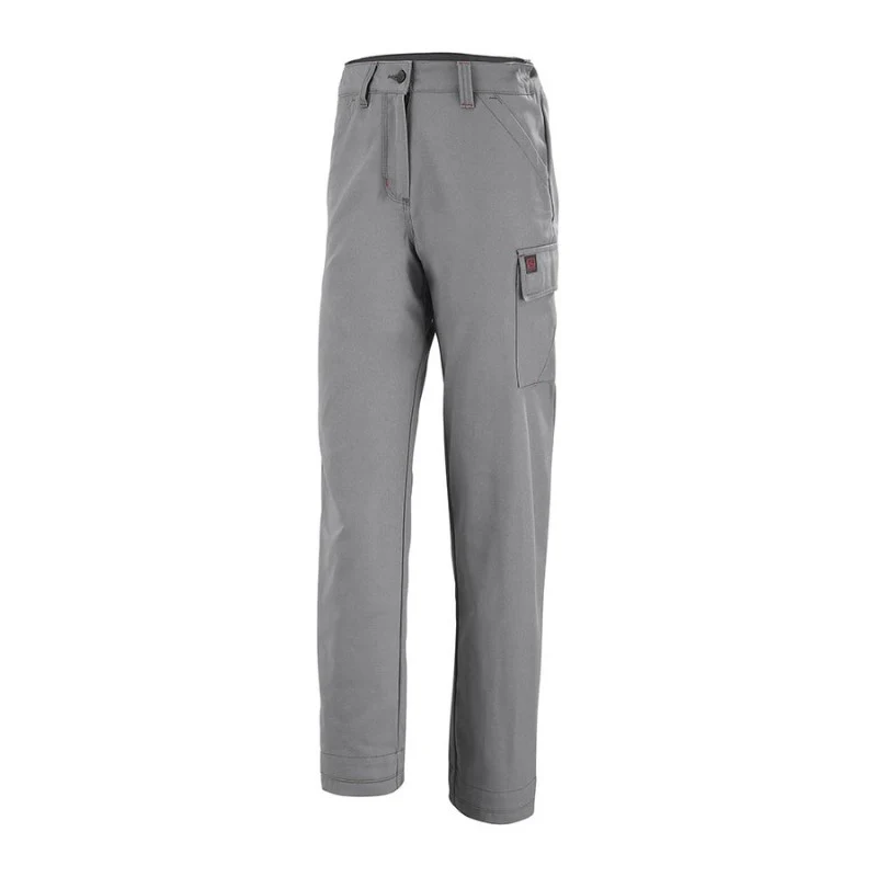 Pantalon de Travail Jade Femme Gris Minéral - ADOLPHE LAFONT
