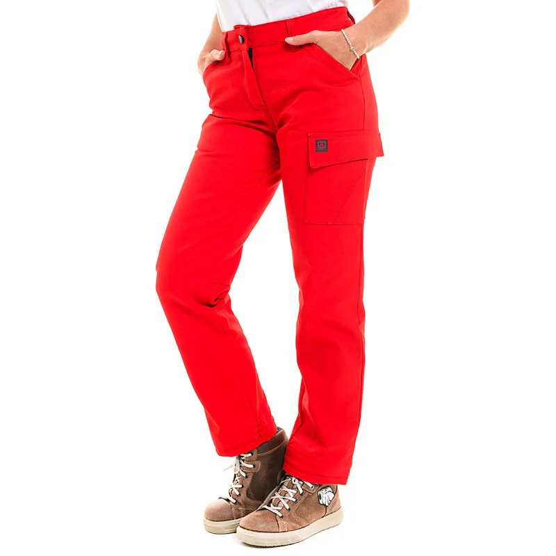 Pantalon de Travail Femme Jade Rouge - ADOLPHE LAFONT