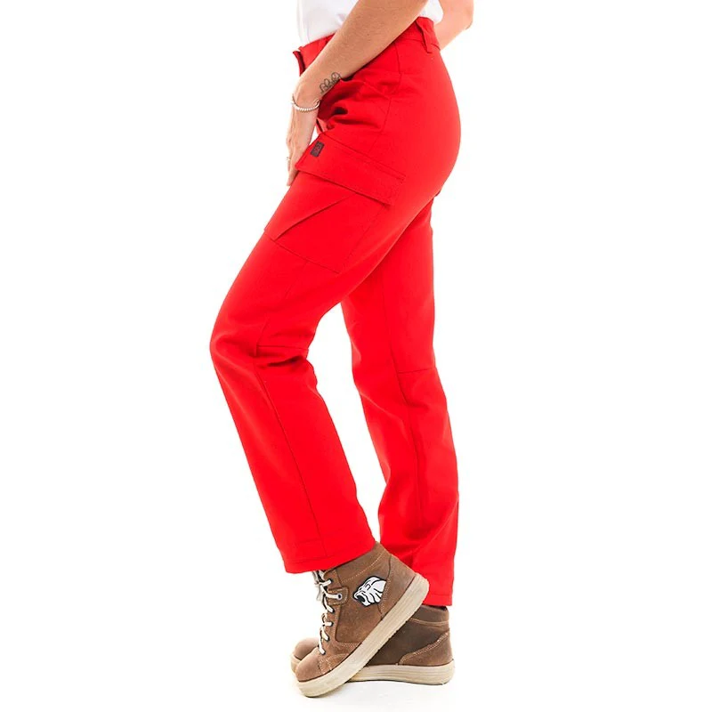 Pantalon de Travail Femme Jade Rouge - ADOLPHE LAFONT - Image 3