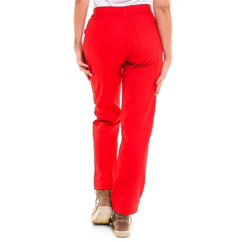 Pantalon de Travail Femme Jade Rouge - ADOLPHE LAFONT - Image 4
