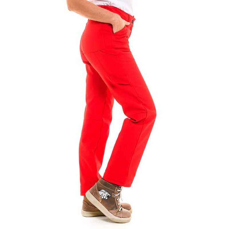 Pantalon de Travail Femme Jade Rouge - ADOLPHE LAFONT - Image 5