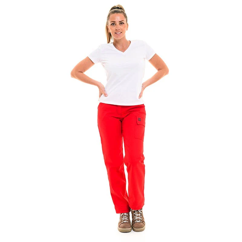 Pantalon de Travail Femme Jade Rouge - ADOLPHE LAFONT - Image 6