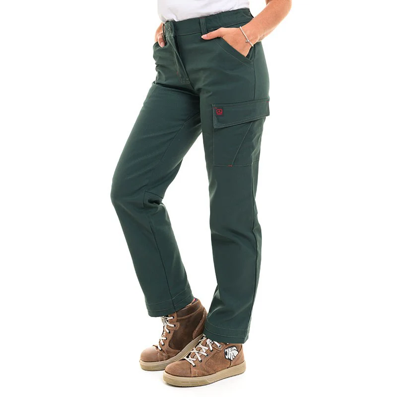 Pantalon de Travail Femme Jade Vert - ADOLPHE LAFONT - Image 2