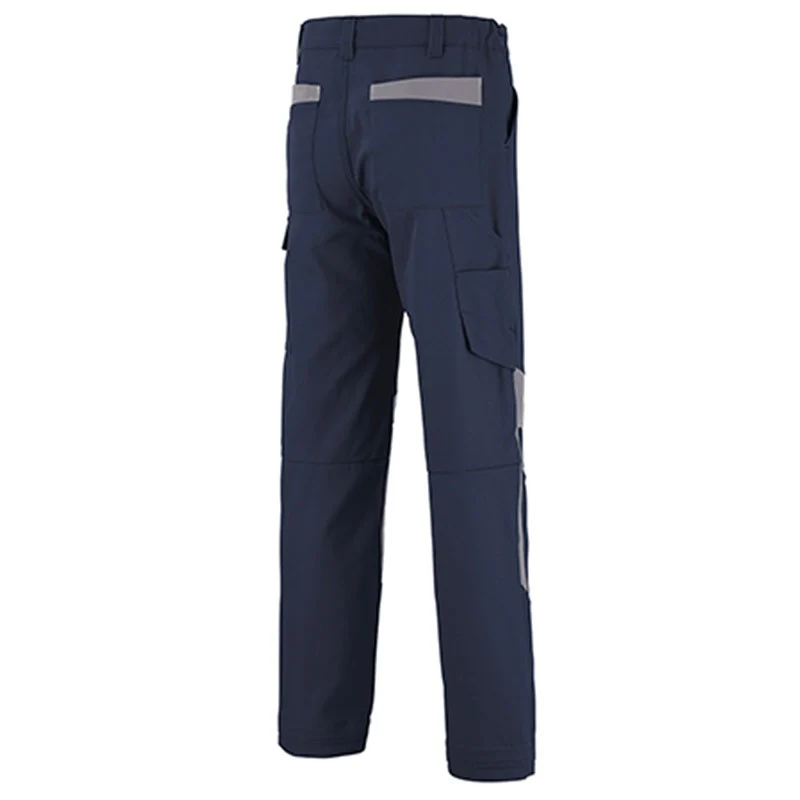 Pantalon de Travail Homme Marine et Acier - ADOLPHE LAFONT - Image 2
