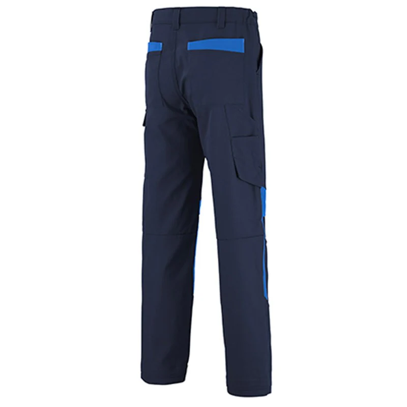 Pantalon de Travail Homme Marine et Azur - ADOLPHE LAFONT - Image 2