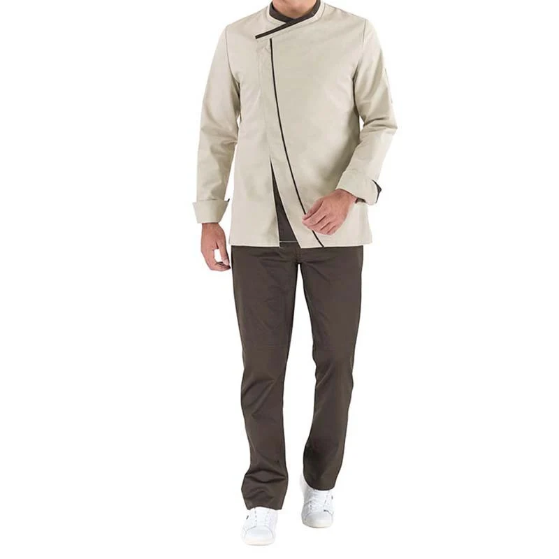 Pantalon de Travail Marron Romarin - ADOLPHE LAFONT - Image 4