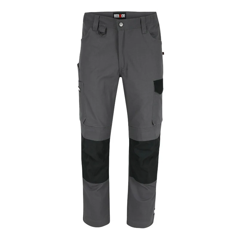 Pantalon de Travail Homme Dero Multipoches Stretch Noir - HEROCK - Image 4
