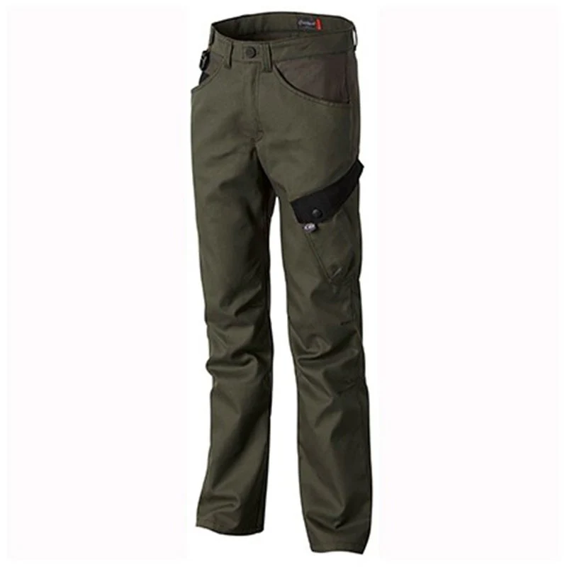 Pantalon de Travail Homme Naturtech Life Kaki et Noir - MOLINEL