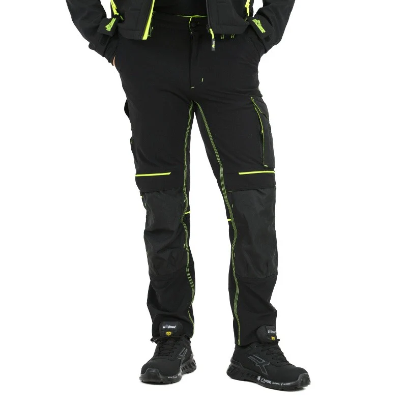 Pantalon de Travail Homme Atom Noir - UPOWER