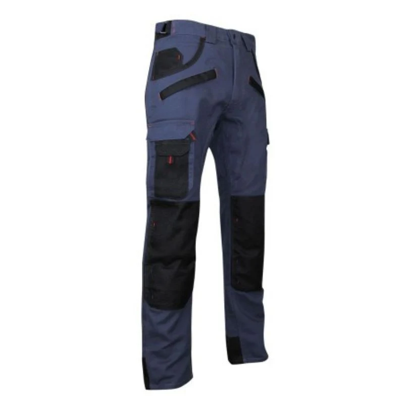 Pantalon de Travail Homme Tourbe Poches Genouillères Marron - LMA - Image 3