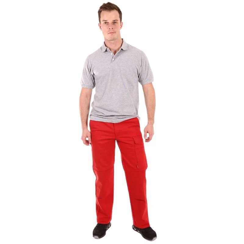 Pantalon de Travail Homme Basalte Rouge - ADOLPHE LAFONT - Image 3