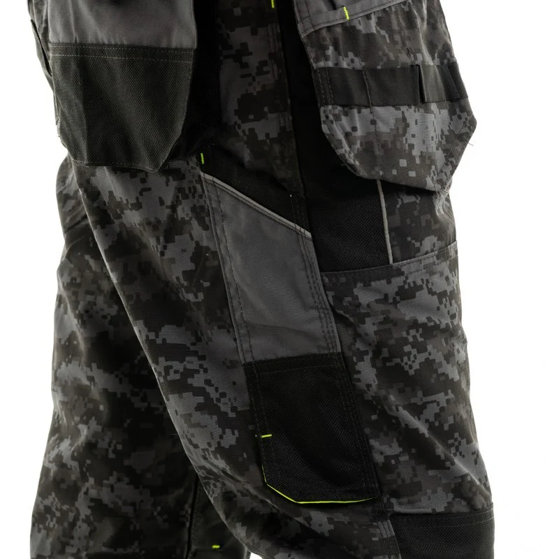 Pantalon de Travail Gris Tissu Canvas Imperméable Donjon - LMA - Image 7