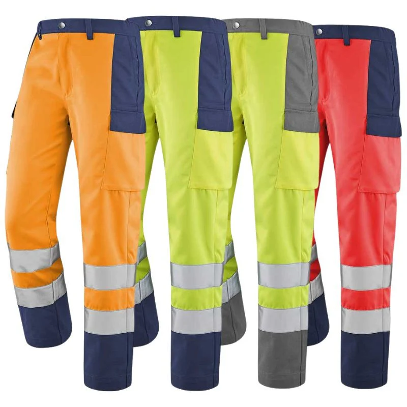 Pantalon de Travail Unisexe Haute Visibilité Fluo Base XP - CEPOVETT